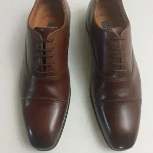 Florsheim Cognac Men\'s Cap Toe Lace Up Oxford 14180 221 Size 8 D *READ Florsheim Men main image 2